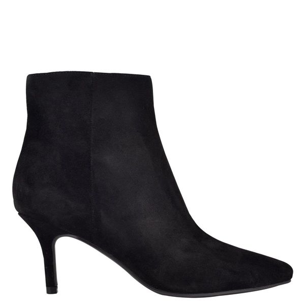 Nine West Ari Dress Black Ankle Boots | South Africa 18X62-8I68